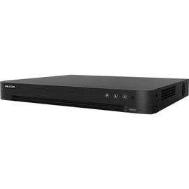 Hikvision Turbo HD DVRs with AcuSense IDS-7216HQHI-M2/S - Unidad independiente de DVR - 16 canales - en red - 1U - montaje en bastidor