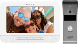 Hikvision DS-KIS203T - Sistema de intercomunicación de vídeo - cableado - 7
