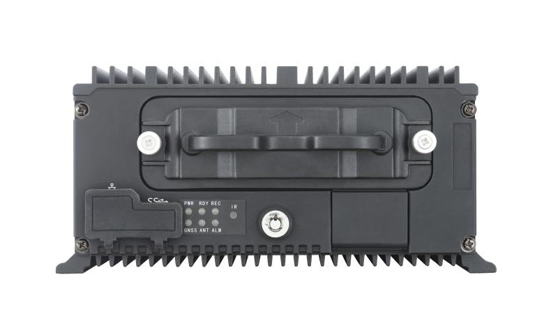 NVR Movil de 8 Canales de 2 Megapixel / 8 Puertos PoE / 2 Bahías de Dsco Duro de 2 TB / Soporta GPS