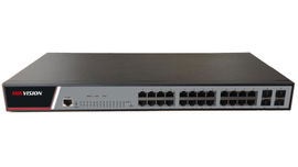 Hikvision Pro Series DS-3E2528 - Conmutador - Gestionado - 24 x 10/100/1000 + 4 x Gigabit SFP - sobremesa