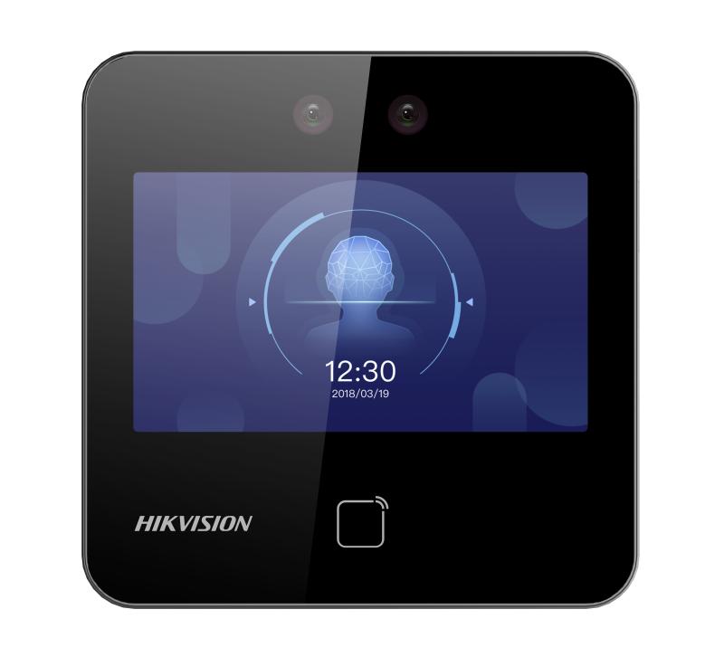 Hikvision Value Series DS-K1T343EWX - Terminal de reconocimiento facial - con cámara - inalámbrico, cableado - Wi-Fi - 10/100 Ethernet