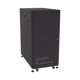 Gabinete Profesional para Telecomunicaciones de 24UR, 600 mm de Ancho x 1000 mm de Profundidad.
