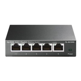 TP-Link - Switch - SG105S 5-Port Gigabit Desktop TP-Link - Switch - SG105S 5-Port Gigabit Desktop