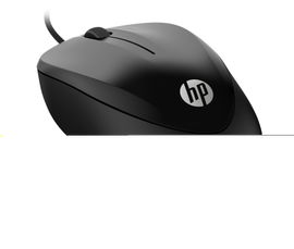 HP - Mouse - Wired - Black - 4QM14AA#ABL