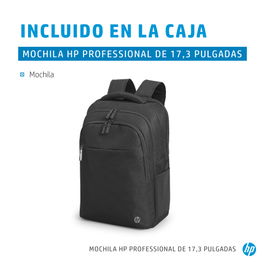 HP Professional - Mochila para transporte de portátil - 17.3