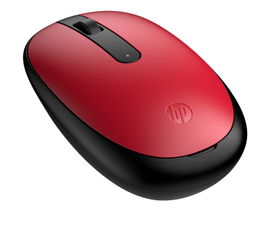 HP - Mouse - Bluetooth 5.1 - Wireless - Berry red - 43N04AA#ABM