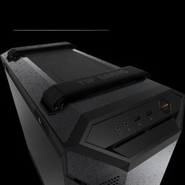 ASUS TUF Gaming GT501 - Mid tower - placa ATX extendida - panel lateral con ventana (cristal templado) - sin fuente de alimentación - USB/Audio