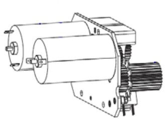 Zebra - Ribbon motor control PCBA right hand
