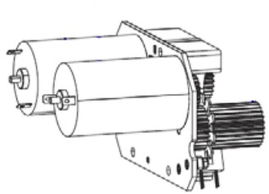 Zebra - Ribbon motor control PCBA right hand