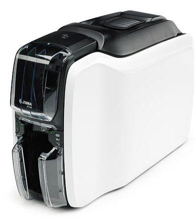 Zebra ZC100 - Impresora de tarjetas de plástico - color - transferencia térmica / sublimación de tinte - CR-80 Card (85.6 x 54 mm) - 300 ppp - hasta 700 tarjetas/hora (monocromo) / hasta 150 tarjetas/hora (color) - capacidad: 100 tarjetas - USB 2.0