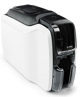 Zebra ZC100 - Impresora de tarjetas de plástico - color - transferencia térmica / sublimación de tinte - CR-80 Card (85.6 x 54 mm) - 300 ppp - hasta 700 tarjetas/hora (monocromo) / hasta 150 tarjetas/hora (color) - capacidad: 100 tarjetas - USB 2.0