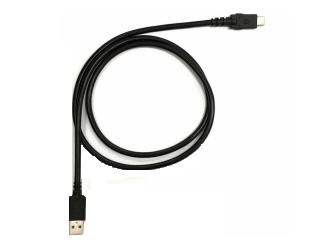 Zebra - Cable USB - 24 pines USB-C (M) a USB (M) - 1 m - para Zebra EC50, EC55, MC2200, MC27, TC21, TC26