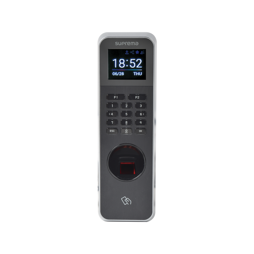 Lector de Huella IP67 Con Teclado y Lector de Tarjetas RFID(125kHz EM & 13.56MHz MIFARE, MIFAREPlus, DESFire/EV1), y BLUETOOTH
