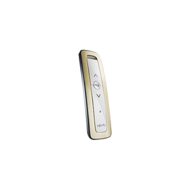 Control remoto 1 canal para motores de persiana Somfy con señal inalámbrica, instrucciones: sube, baja y detener, con posición favorita programada.