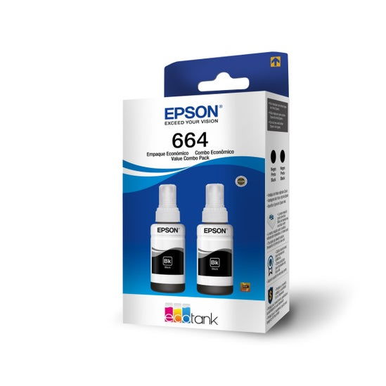 Epson - T664120-2 - Ink tank - Black - L120 L1300 L121