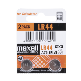 Batería Alcalina tipo botón de 1.5 V 110 mAh ( Empaque de 2 baterías )