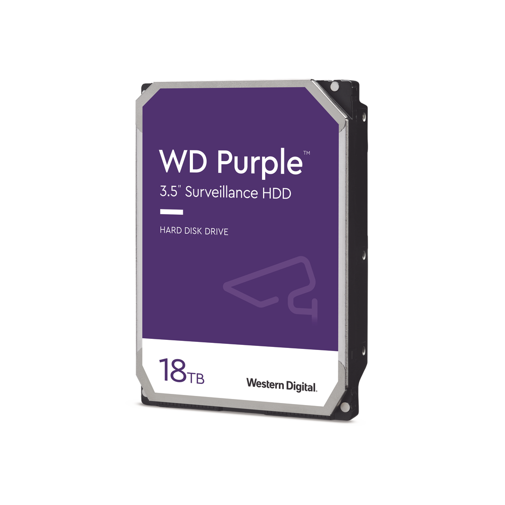 Disco duro WD de 18TB / 7200RPM / Optimizado para Videovigilancia