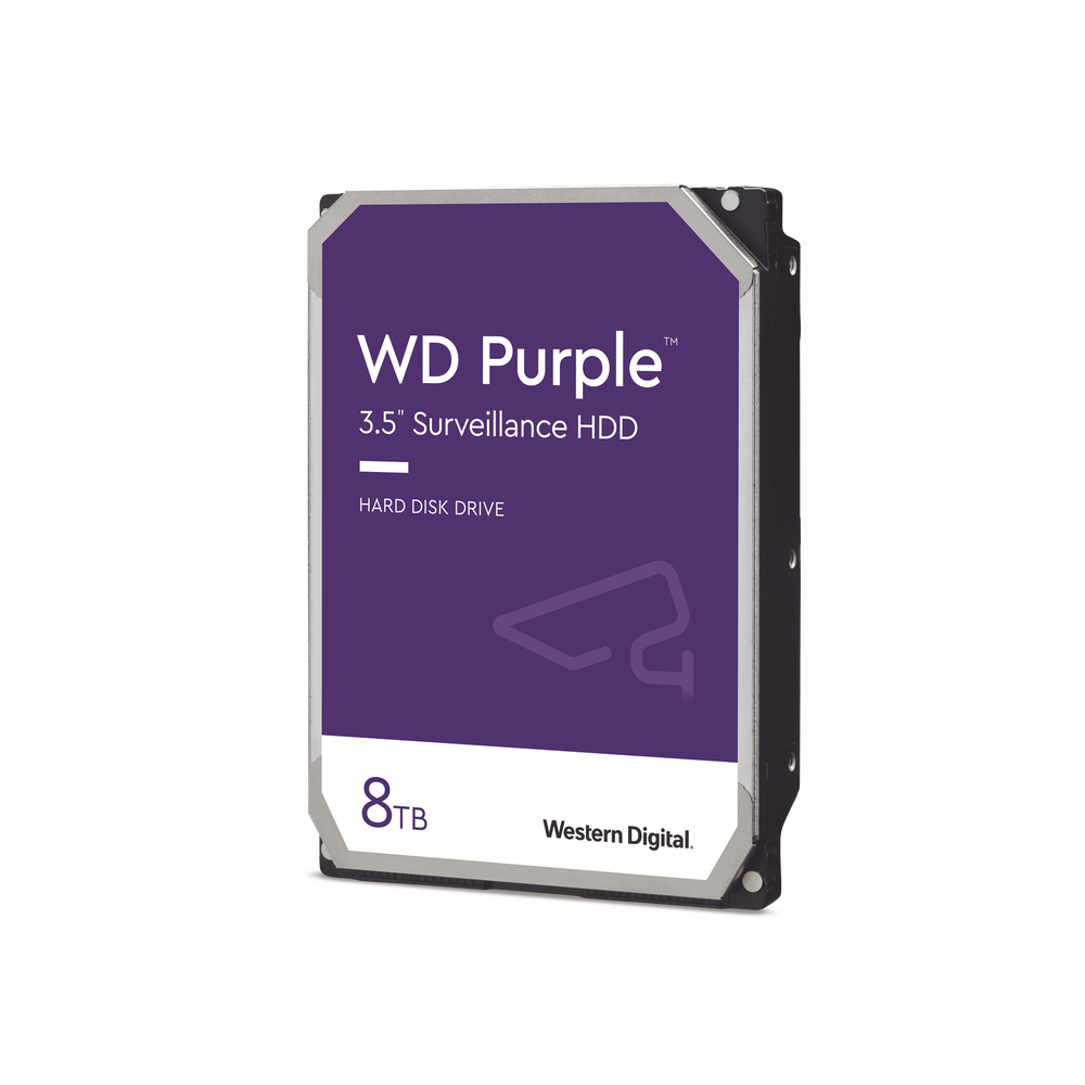 Disco duro WD de 8TB / 7200RPM / Optimizado para Videovigilancia