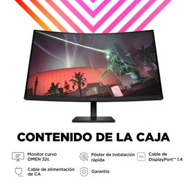 OMEN by HP 32c - Monitor LED - gaming - 31.5 OMEN by HP 32c - Monitor LED - gaming - 31.5