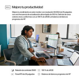 HP S5 Pro - LCD monitor - 24