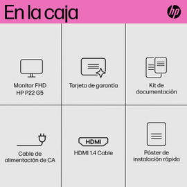 HP P22 G5 - P-Series - monitor LED - 21.5