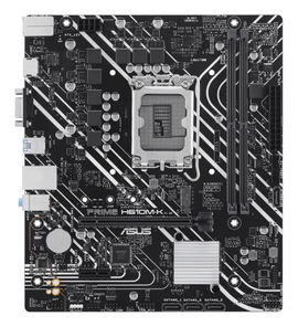 ASUS - PRIME H610M-K - Motherboard - Micro ATX - LGA1700 Socket - Intel H610 - para Core i7 / para Core i5 / para Core i3 / para Celeron / para Pentium - Intel HD Graphics - DDR5