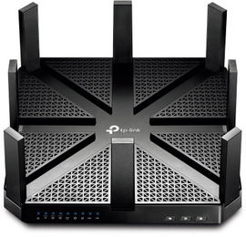 Router inalámbrico AC 5334 doble banda 1 puerto WAN 10/100/1000 Mbps y 4 puertos LAN 10/100/1000 Mbps, 1 puerto USB 3.0 y 1 puerto USB 2.0, 8 antenas integradas