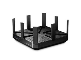 Router inalámbrico AC 5334 doble banda 1 puerto WAN 10/100/1000 Mbps y 4 puertos LAN 10/100/1000 Mbps, 1 puerto USB 3.0 y 1 puerto USB 2.0, 8 antenas integradas