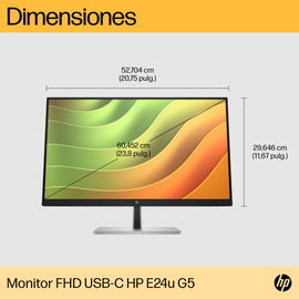 HP E24u G5 - E-Series - monitor LED - 23.8 HP E24u G5 - E-Series - monitor LED - 23.8