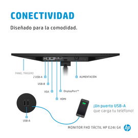 HP E24t G4 - E-Series - monitor LED - 24