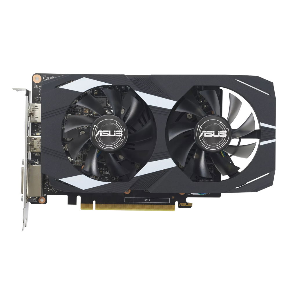 ASUS Dual GeForce GTX 1650 4GB EVO - Tarjeta gráfica - GF GTX 1650 - 4 GB GDDR6 - PCIe 3.0 - HDMI, DVI, DisplayPort ASUS Dual GeForce GTX 1650 4GB EVO - Tarjeta gráfica - GF GTX 1650 - 4 GB GDDR6 - PCIe 3.0 - HDMI, DVI, DisplayPort