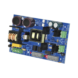 Cargador de fuente de alimentación, salida única, 12 V CC a 10 A, salida auxiliar, FAI, listo para LinQ2, 115 V CA, placa