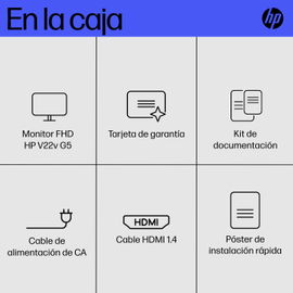 HP V22v G5 - Monitor LED - 22