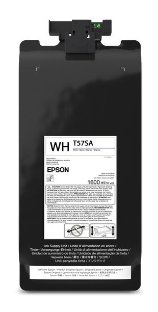 Epson UltraChrome - Ink pack - white - 1.6L Epson UltraChrome - Ink pack - white - 1.6L