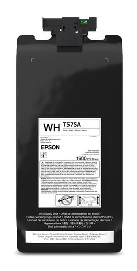 Epson UltraChrome - Ink pack - white - 1.6L