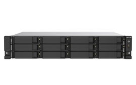 NAS QNAP TS-1273AU-RP-8G-US / PROCESADOR AMD RYZEN V1500B / MEMORIA RAM 8GB / 12 BAHIAS FRONTALES SATA 3.5 PULGADAS y 2.5 PULGADAS / 2 PUERTOS RJ45 2.5GbE / FUENTE REDUNDANTE / MONTAJE EN RACK 2UR / APLICACIONES PYMES PARA COMPARTIR Y RESPALDAR DATOS NAS QNAP TS-1273AU-RP-8G-US / PROCESADOR AMD RYZEN V1500B / MEMORIA RAM 8GB / 12 BAHIAS FRONTALES SATA 3.5 PULGADAS y 2.5 PULGADAS / 2 PUERTOS RJ45 2.5GbE / FUENTE REDUNDANTE / MONTAJE EN RACK 2UR / APLICACIONES PYMES PARA COMPARTIR Y RESPALDAR DATOS