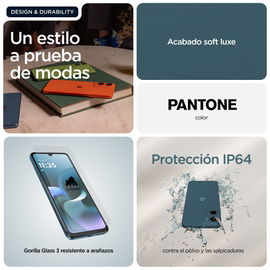 Motorola - 4 GB G06 - Smartphone - Android - 128 GB - Tapestry Azul - Touch - XT2535-2