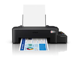 Epson EcoTank L121 - Impresora - color - chorro de tinta - ITS - A4/Legal - 720 x 720 ppp - hasta 9 ppm (mono) / hasta 4.8 ppm (color) - capacidad: 100 hojas - USB 2.0