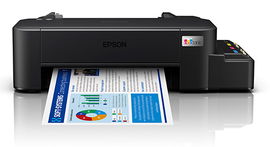 Epson EcoTank L121 - Impresora - color - chorro de tinta - ITS - A4/Legal - 720 x 720 ppp - hasta 9 ppm (mono) / hasta 4.8 ppm (color) - capacidad: 100 hojas - USB 2.0