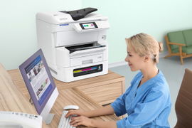 Epson WorkForce Pro EM-C8100 - Copier / Printer / Scanner - C11CL31301 Epson WorkForce Pro EM-C8100 - Copier / Printer / Scanner - C11CL31301