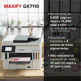 Canon - MAXIFY GX7110 MFP WIFI/ ETH/