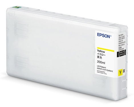 Epson T43S - 200 ml - amarillo - original - cartucho de tinta - para SURELAB D870