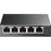 Switch Administrable / Escritorio Easy Smart / 5 puertos 10/100/1000 Mbps / IGMP para Vigilancia / Calidad en el Servicio (QoS) / Gestión GUI / Recuperación automática PoE