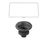 Logitech Tap Riser Mount - Kit de montaje para controlador de videoconferencia - grafito - para Room Solution Base Bundle, Huddle, Large; Tap for Google Hangouts Meet