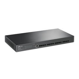 Switch Fibra Óptica L2+ Omada / 16 Puertos SFP+ 10G / 2 Puertos Consola (RJ45 y micro-USB) / Administración Centralizada Omada o Stand-Alone / Multicast IGMP / Calidad de Servicio / Montaje en Rack / Silencioso (sin ventiladores)