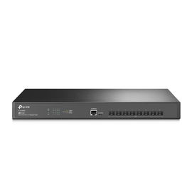 Switch Fibra Óptica L2+ Omada / 8 Puertos SFP+ 10G /  2 Puertos Consola (RJ45 y micro-USB) / Administración Centralizada Omada o Stand-Alone / Multicast IGMP / Calidad de Servicio / Montaje en Rack / Silencioso (sin ventiladores)