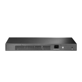 Switch Fibra Óptica L2+ Omada / 8 Puertos SFP+ 10G /  2 Puertos Consola (RJ45 y micro-USB) / Administración Centralizada Omada o Stand-Alone / Multicast IGMP / Calidad de Servicio / Montaje en Rack / Silencioso (sin ventiladores)
