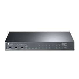 Switch PoE+ No Administrable De Escritorio 11 Puertos / 8 puertos 10/100 Mbps PoE af/at Inteligiente / Presupuesto 124 W / Hasta 250 metros
