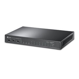 Switch PoE+ No Administrable De Escritorio 11 Puertos / 8 puertos 10/100 Mbps PoE af/at Inteligiente / Presupuesto 124 W / Hasta 250 metros