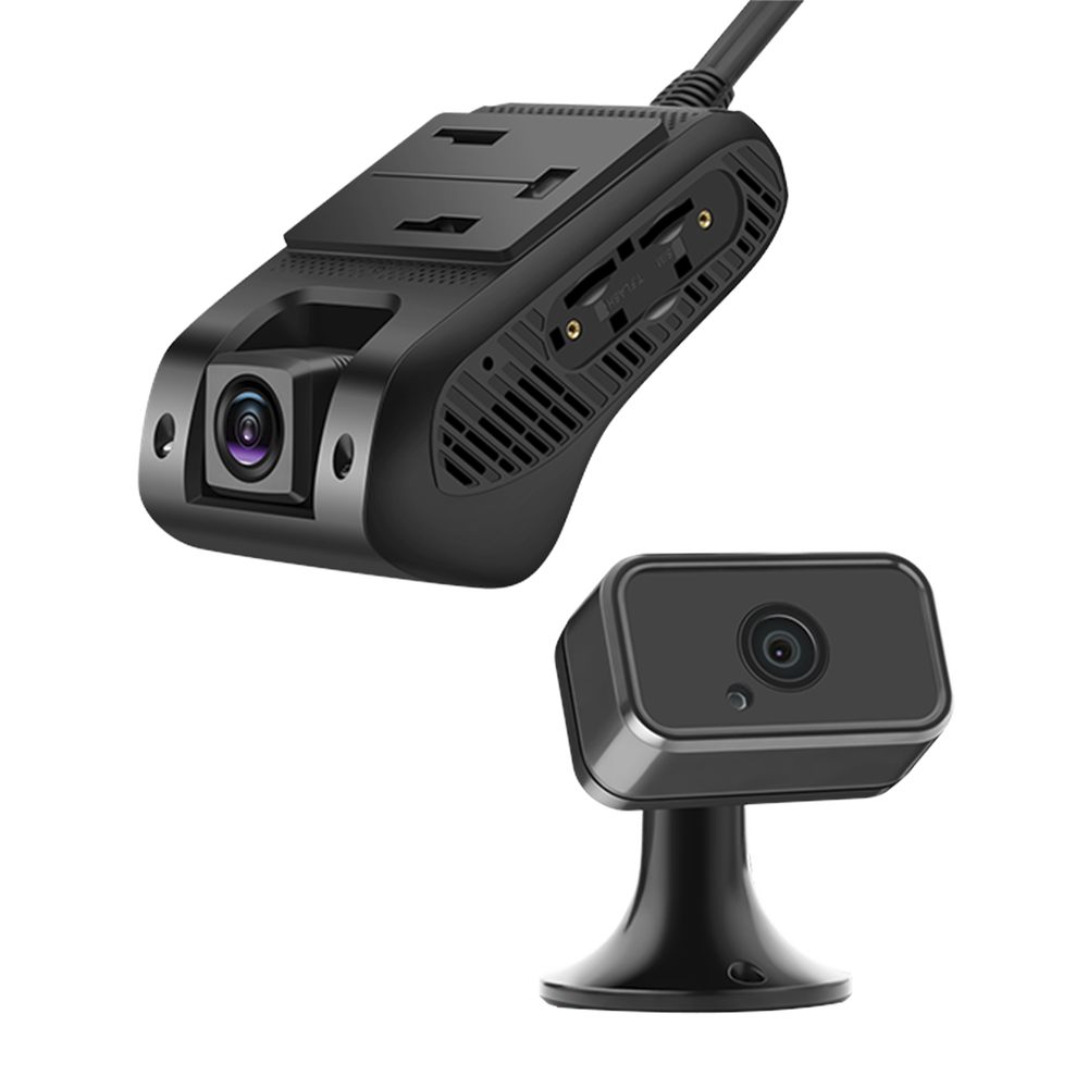 Cámara Dual 4G+WIFI, 1080P, Botón de Pánico, Acceso a Memoria SD Protegido, Acelerómetro Android, I/O